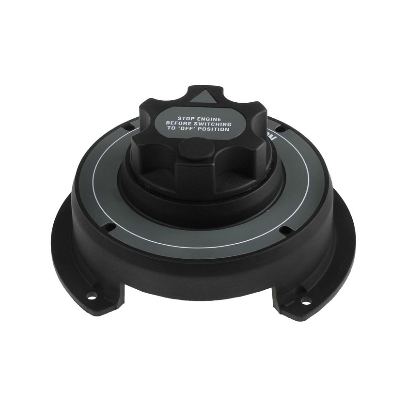 Выключатель массы SKIPPER, для аккумуляторной батареи (1 АКБ), OFF-ON, 12 /24 В, 310А (поворотный размыкатель / переключатель ключ массы аккумулятора для лодки, автомобиля, автодома и др.)