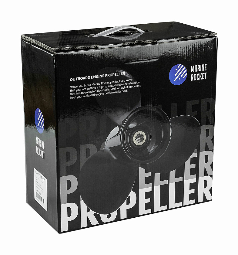 Для лодочного мотора Yamaha 60 - 140 л.с. гребной винт Marine Rocket, 13 шаг, 3x13-5/8x13, алюминиевый 15 шлицов