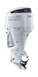 Лодочный мотор 4-х тактный Suzuki DF300APXX, мощность 300 л.с., цвет белый   