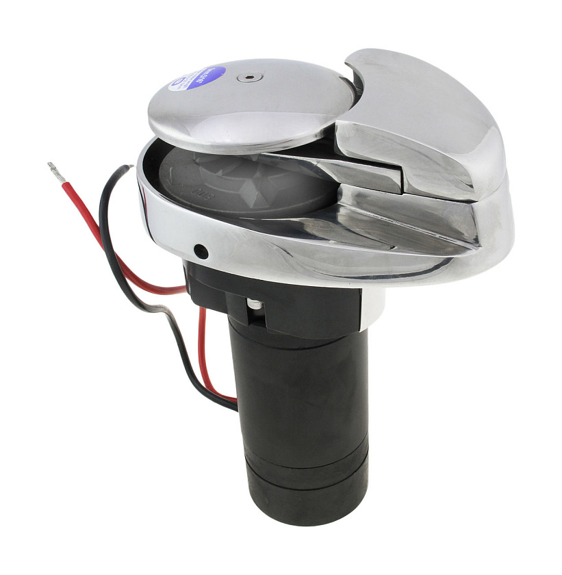 Якорная лебедка вертикальная South Pacific PRO VS600 электрическая 12В, корпус нержавеющая сталь