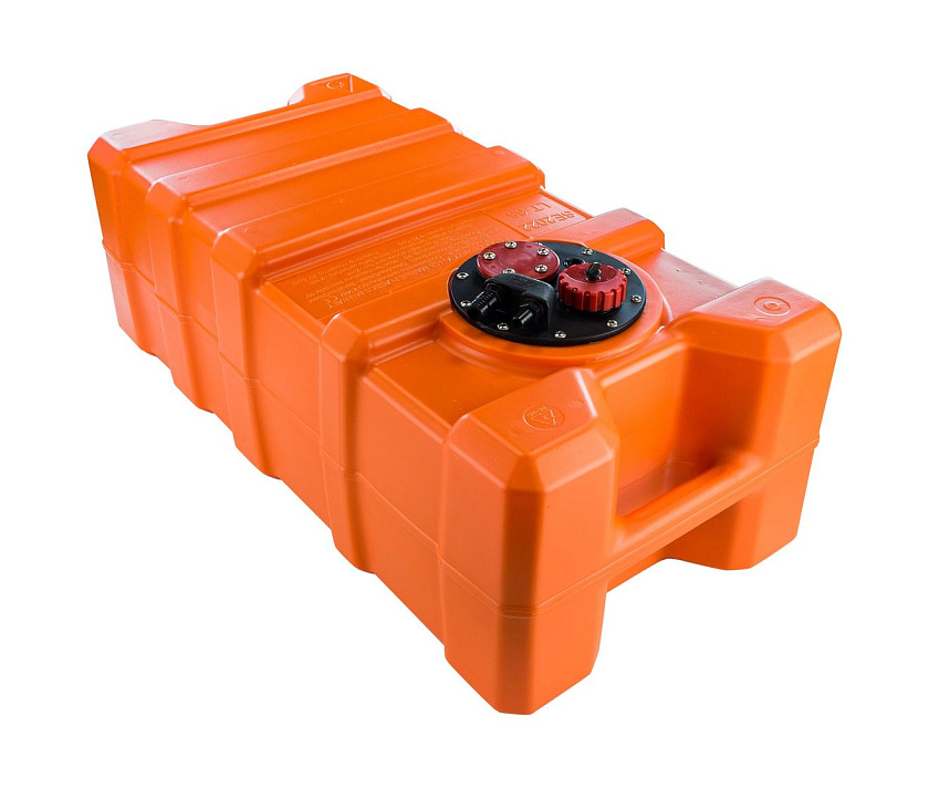 Бак топливный CAN-SB (Италия) для лодки стационарный, объем 65 литров, размер 800х400х280 мм