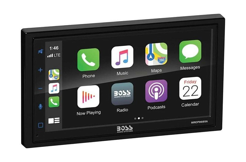 Магнитола универсальная BOSS Audio MRCP9685A с 6,75" экраном (CarPlay, Android Auto, видеовход)