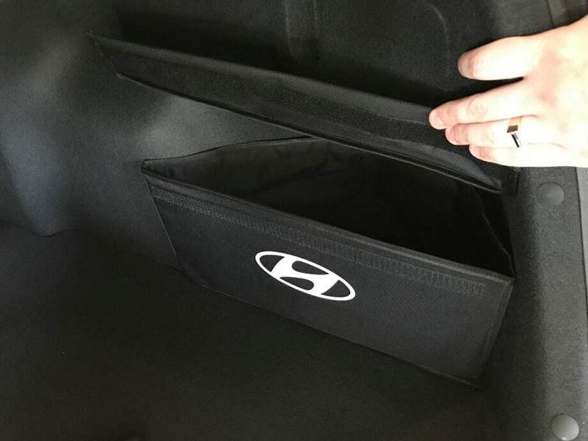 Авто сумка органайзер в багажник для автомобиля HYUNDAI SOLARIS II седан c 2020 (комплект 2 шт.)