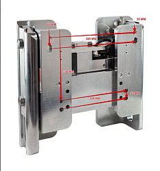 Подъемник Bob's Machine Standard для лодочного мотора 50-300 л.с. лифт гидравлический вертикальный, вынос 150 мм   