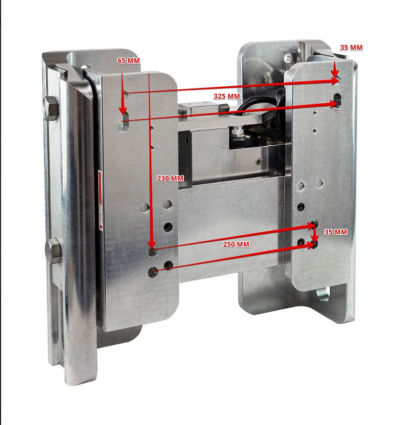 Подъемник Bob's Machine Standard для лодочного мотора 50-300 л.с. лифт гидравлический вертикальный, вынос 150 мм