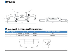 Гидравлическое рулевое управление Sea First MO-700HT2 25 см³ для 2-х подвесных моторов общей мощностью до 800 л.с.   