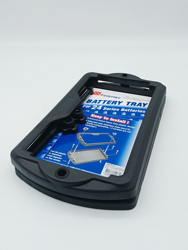 Крепление Easterner (Тайвань) для аккумулятора 262 х 173 мм, лоток держатель для АКБ в лодку, катер и др. технику