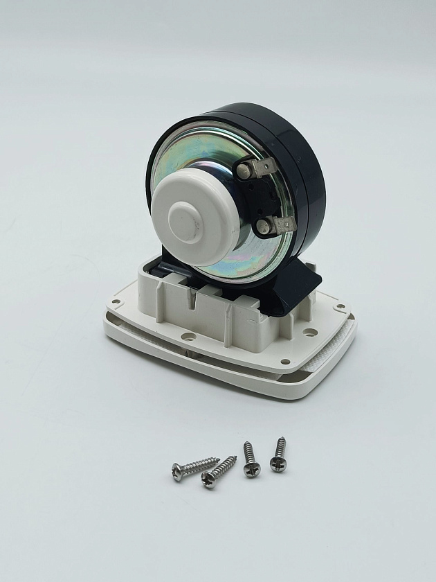 Сигнал звуковой Marco Smile SM1 (Италия) электрический 12В (вольт), врезной горн для лодки, катера, яхты, судна, сигнальный горн ревун 12V клаксон гудок сирена