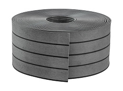 Искусственное палубное покрытие 200 x 5 мм, цвет Charcoal, Marine Rocket   
