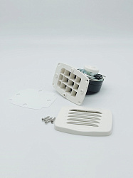 Сигнал звуковой Marco Smile SM1 (Италия) электрический 12В (вольт), врезной горн для лодки, катера, яхты, судна, сигнальный горн ревун 12V клаксон гудок сирена   