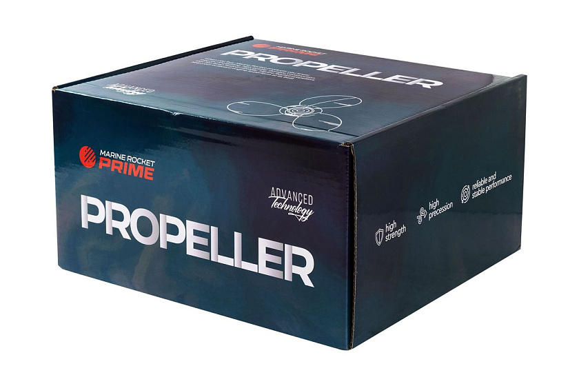 Для лодочного мотора Yamaha 60 - 140 л.с. гребной винт Marine Rocket серии Prime, 19 шаг, 3x13x19, алюминиевый 15 шлицов
