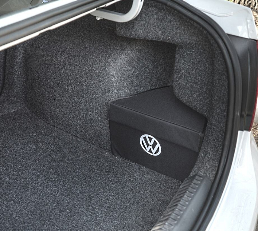 Авто сумка органайзер в багажник для автомобиля Volkswagen Polo седан (комплект 2 шт.)