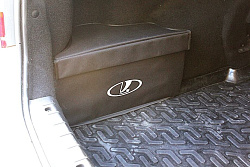 Авто сумка органайзер в багажник для автомобиля LADA Vesta Sedan (комплект 2 шт.)   