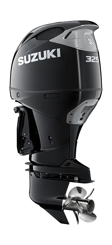 Лодочный мотор 4-х тактный Suzuki DF325ATX, мощность 325 л.с., цвет черный