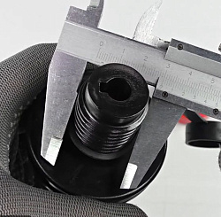 Выключатель массы ААА (Тайвань) для 1 аккумуляторной батареи 12 / 24 В, 2-х позиционный OFF-ON (1 АКБ) 280А (механический поворотный размыкатель ключ массы аккумулятора)   