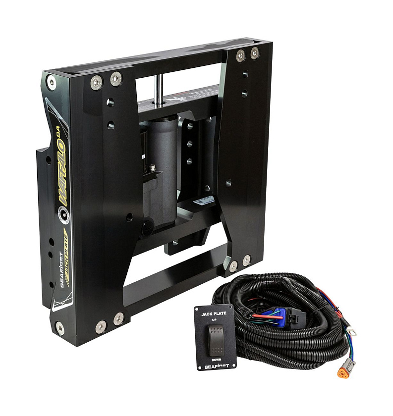 Подъемник Sea First Waffalo SJP-ST06-100 для лодочного мотора до 350 л.с. лифт гидравлический вертикальный