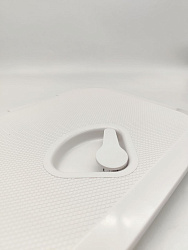 Палубный смотровой люк SeaFlo 270 х 375 мм для лодки / катера / яхты, пластиковый, инспекционный с крышкой и замками   