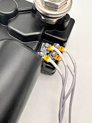 Электропривод стеклоочистителя Marine Rocket, 12 В (1 дюйм) угол 45-110 градусов, электрический мотор привода стеклоочистителя (дворников) для лодки, катера, яхты и др. техники   