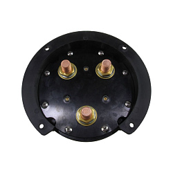 Выключатель массы SKIPPER, для аккумуляторной батареи (1 АКБ), OFF-ON, 12 /24 В, 310А (поворотный размыкатель / переключатель ключ массы аккумулятора для лодки, автомобиля, автодома и др.)   