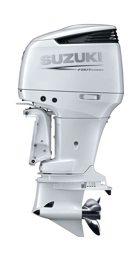 Лодочный мотор 4-х тактный Suzuki DF300APXX, мощность 300 л.с., цвет белый