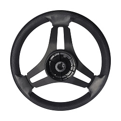 Руль для лодки Gussi SELVA диаметр 350 мм, алюминиевые спицы   