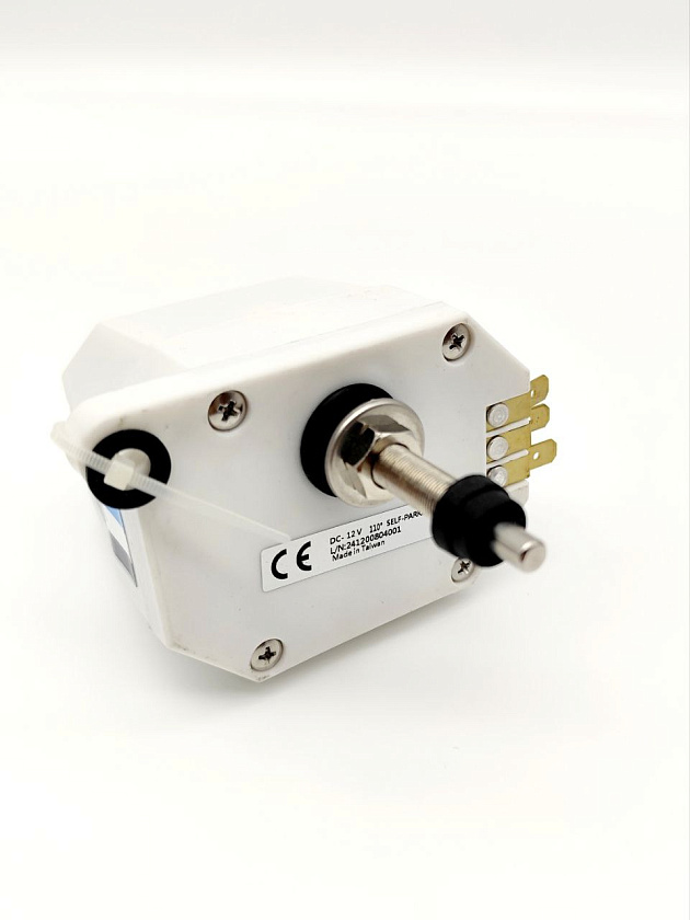 Электропривод стеклоочистителя TMC-804, 12 В, 110 гр. для лодки, катера, яхты м др. техники, электрический мотор привода для лодочных стеклоочистителей (дворников) маломерных судов