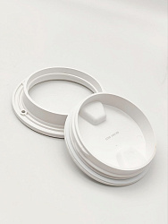 Палубный смотровой люк SeaFlo 143 мм (внутр. диаметр 101) для лодки / катера / яхты, пластиковый, инспекционный круглый лючок с крышкой   