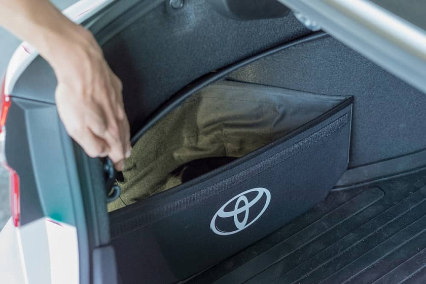 Авто сумка органайзер в багажник для автомобиля Toyota Camry XV 70 2017- (комплект 2 шт.)