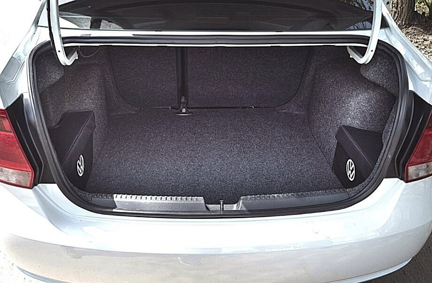 Авто сумка органайзер в багажник для автомобиля Volkswagen Polo седан (комплект 2 шт.)