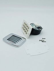 Сигнал звуковой Marco Smile SM1/C (Италия) электрический 12В (вольт), врезной горн для лодки, катера, яхты, судна, сигнальный горн ревун 12V клаксон гудок сирена   