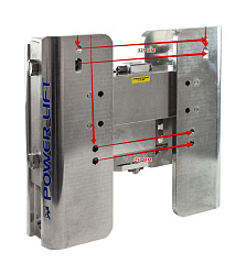 Подъемник CMC PL-65 HD усиленный для лодочного мотора 50-400 л.с. лифт гидравлический вертикальный   