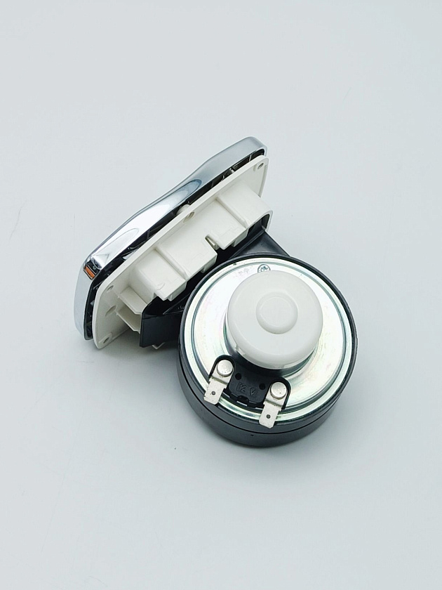 Сигнал звуковой Marco Smile SM1/C (Италия) электрический 12В (вольт), врезной горн для лодки, катера, яхты, судна, сигнальный горн ревун 12V клаксон гудок сирена