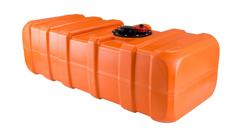 Бак топливный CAN-SB (Италия) для лодки стационарный, объем 84 литра, размер 950х400х280 мм