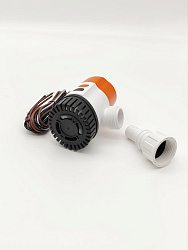 Автоматическая трюмная помпа SeaFlo 12 вольт, 600GPH (2280 л/час) для лодки /катера / яхты водооткачивающая, насос водяной трюмный электрический 12 В осушительный для откачки воды на судне   